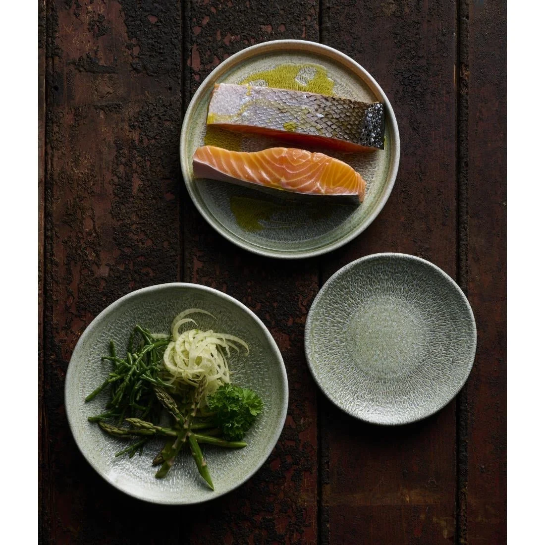 Dudson Harvest Grain Speckled Green Organic Coupe Bowl 150mm (12 Pack) - Image 3