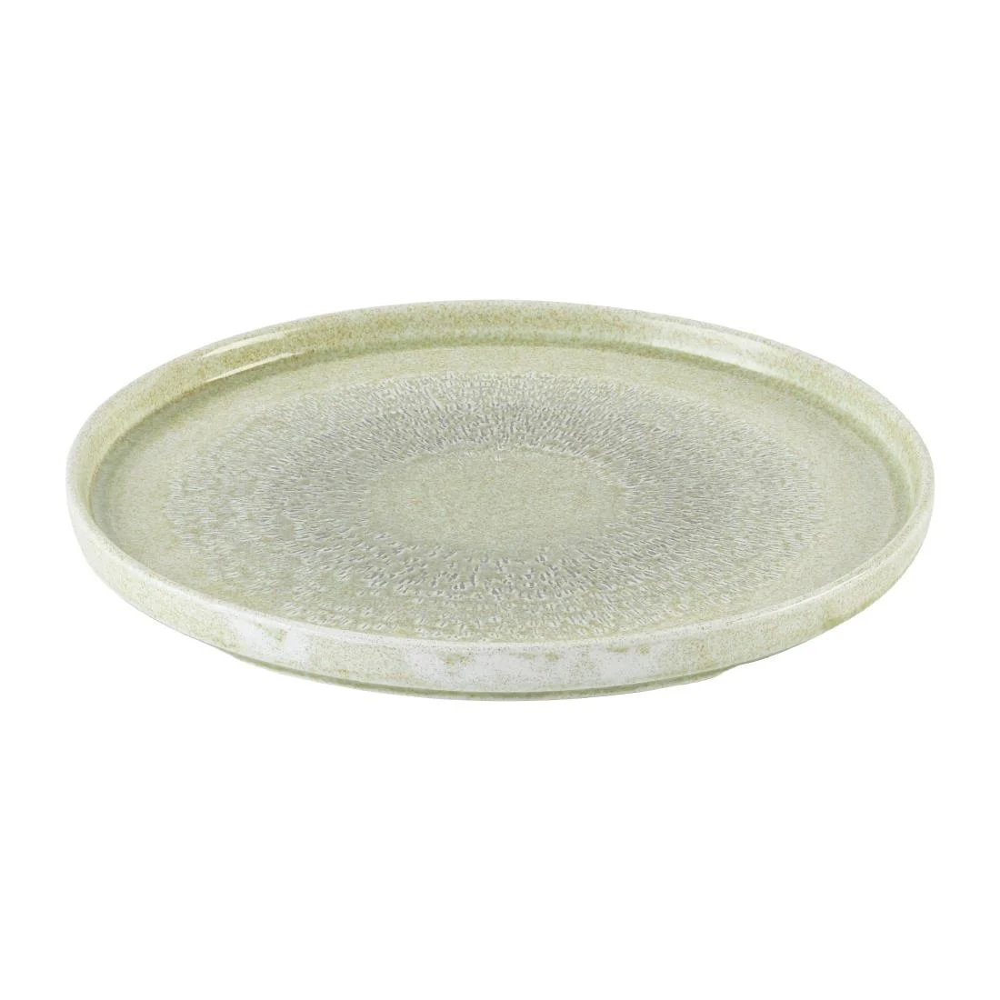 Dudson Harvest Grain Walled Plates Speckled Green 260mm (6 Pack) - Image 5