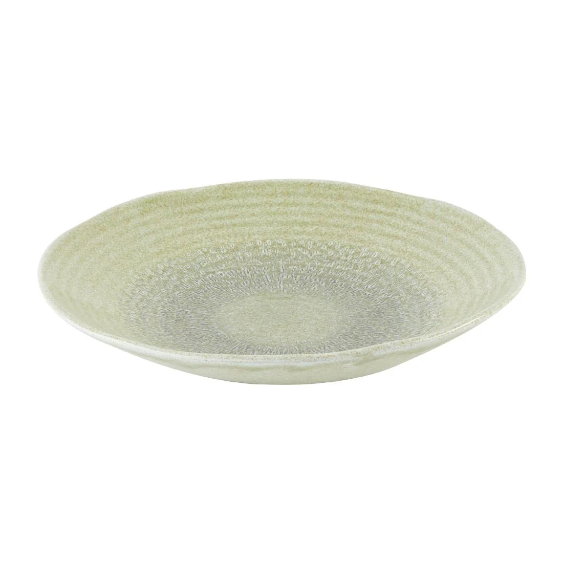 Dudson Harvest Grain Speckled Green Organic Coupe Bowl 279mm (12 Pack) - Image 2