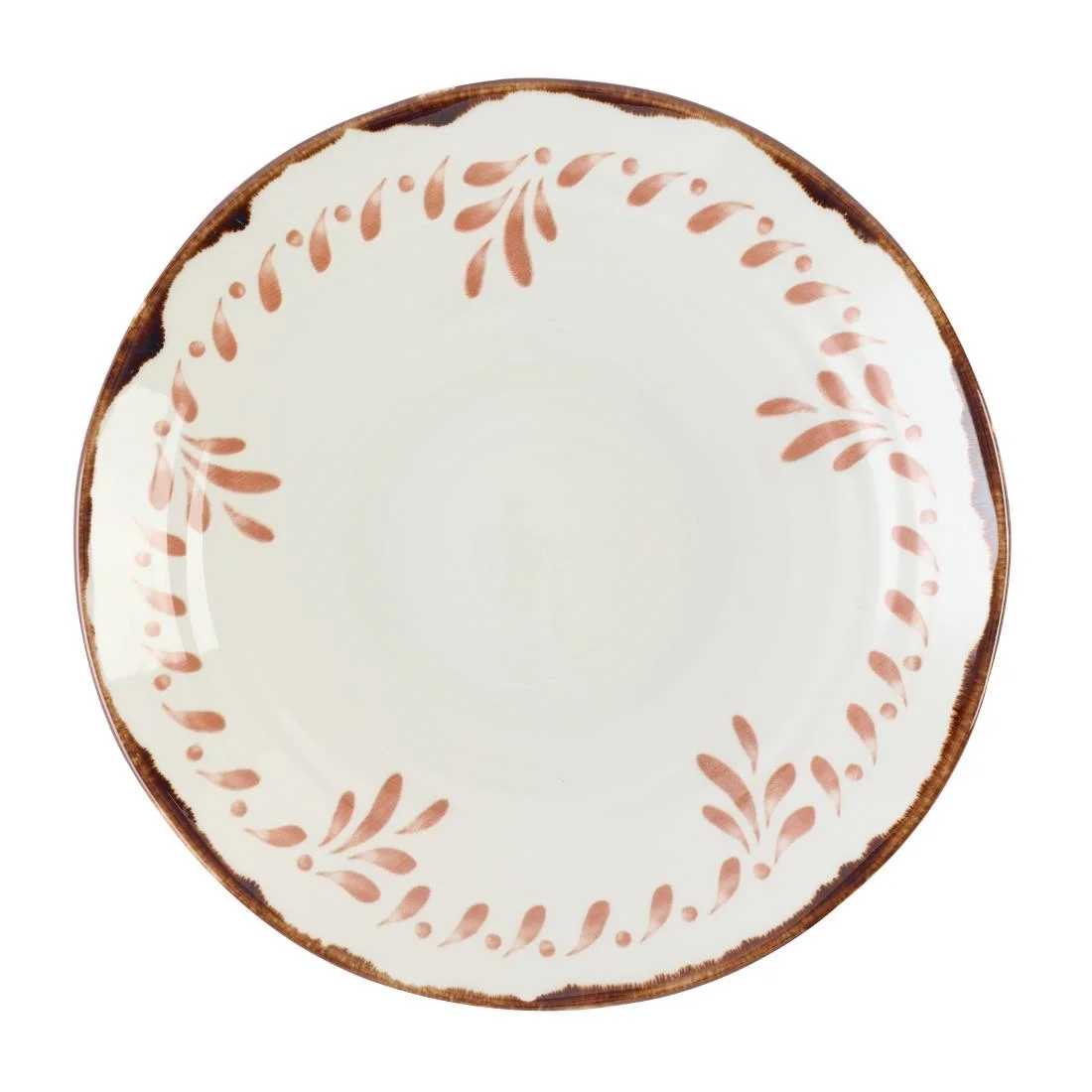 Dudson Harvest Mediterranean Terracotta Organic Coupe Bowls 250mm (12 Pack) - Image 6