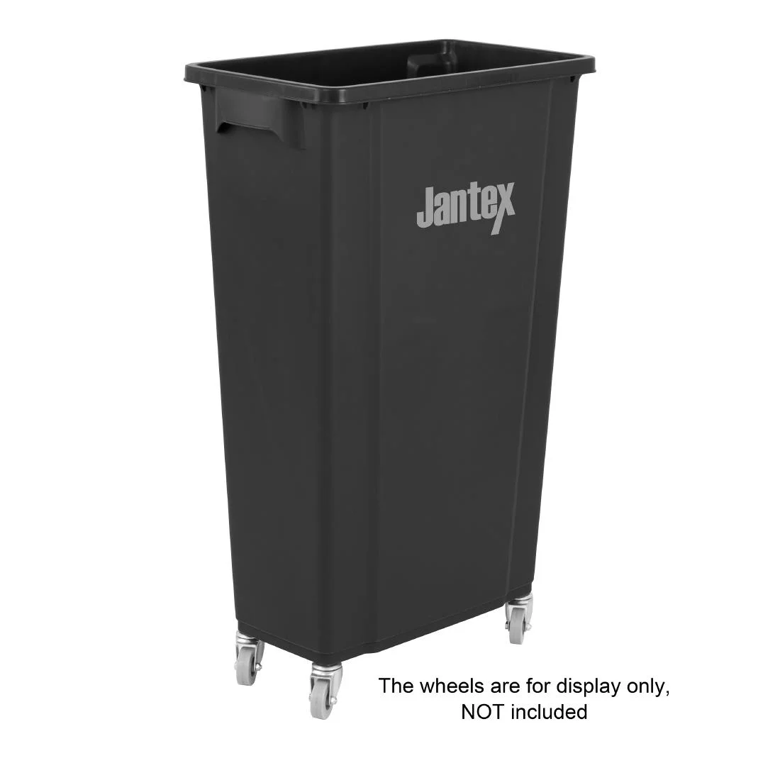 Jantex Slim Bin Black 80Ltr - Image 5