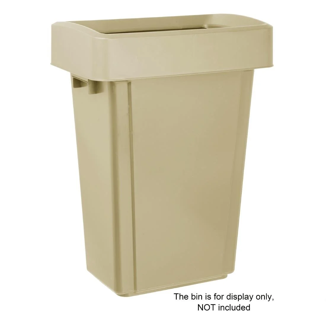 Jantex 60/80ltr Slim Bin Lid Beige - Image 3