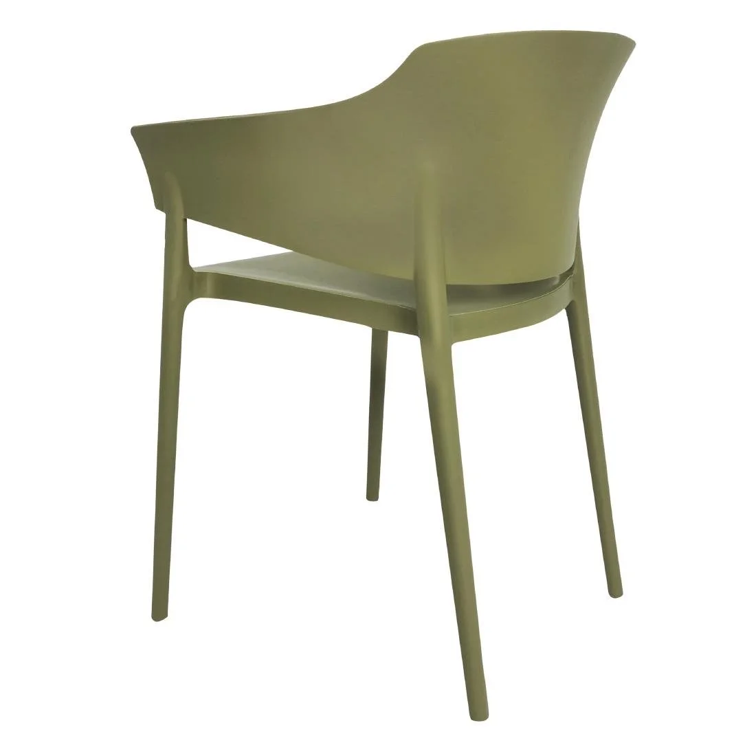 Bolero Lorenzo Cafe Chairs Green Tea (2 Pack) - Image 3