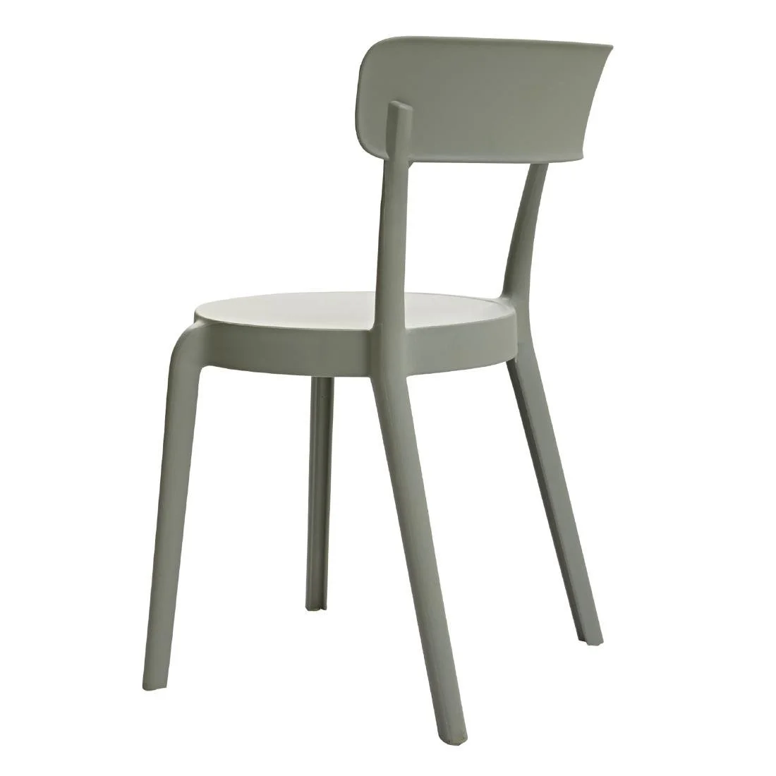 Bolero Mila Café Chairs Moss Grey (2 Pack) - Image 3