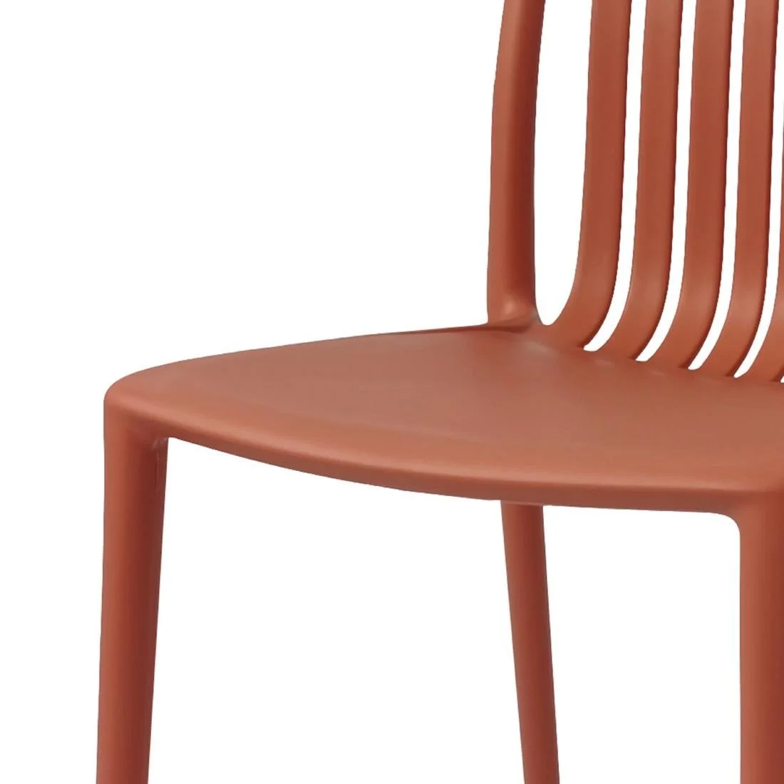 Bolero Verona Café Chairs Mild Orange (2 Pack) - Image 4
