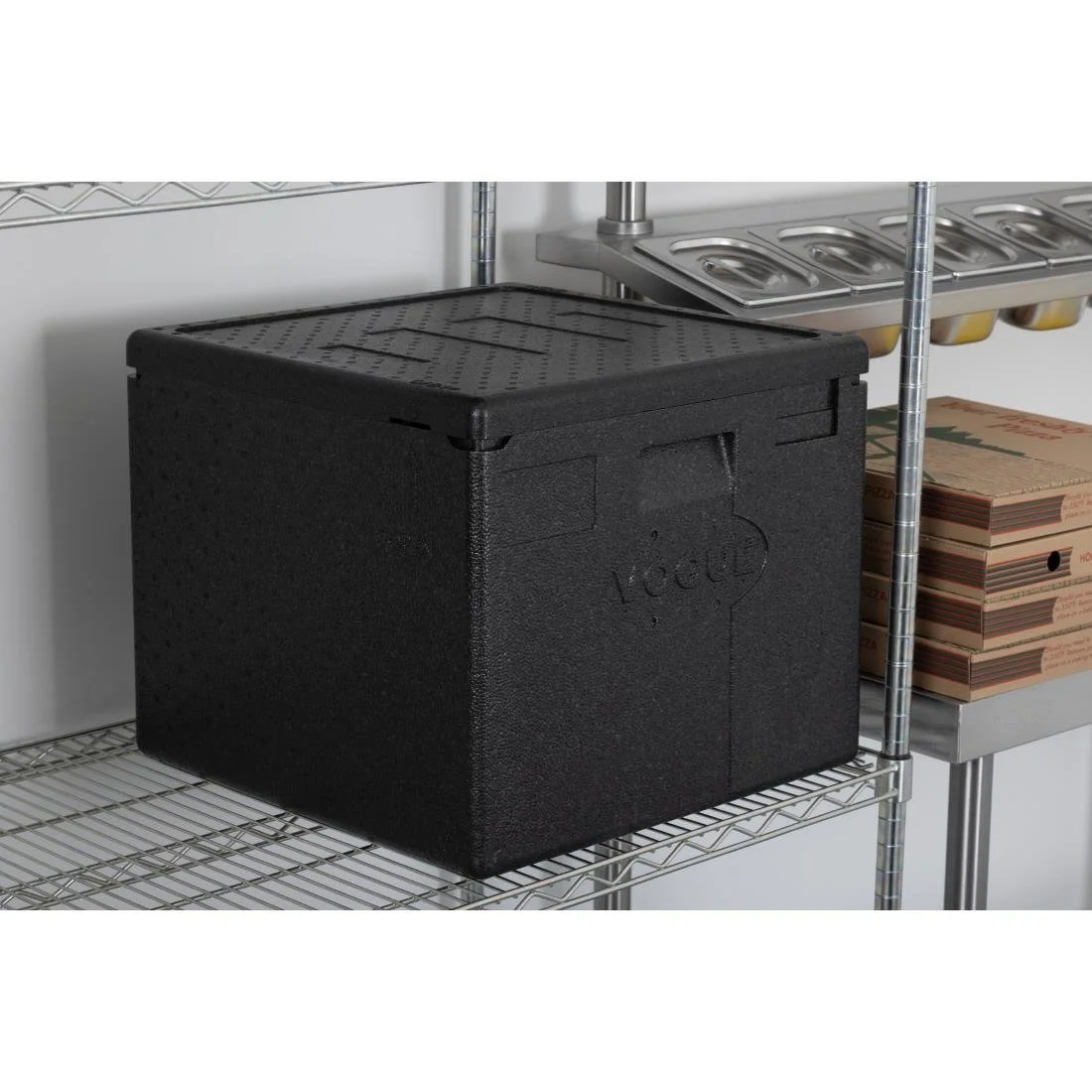 Vogue Insulated EPP Pizza Transport Box 59Ltr 8 Pizza Capacity - Image 6