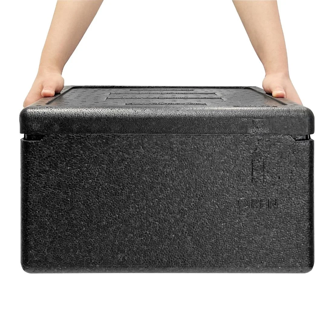 Vogue Insulated EPP Pizza Storage & Food Transport Box 22Ltr 4 Pizza Capacity - Image 5