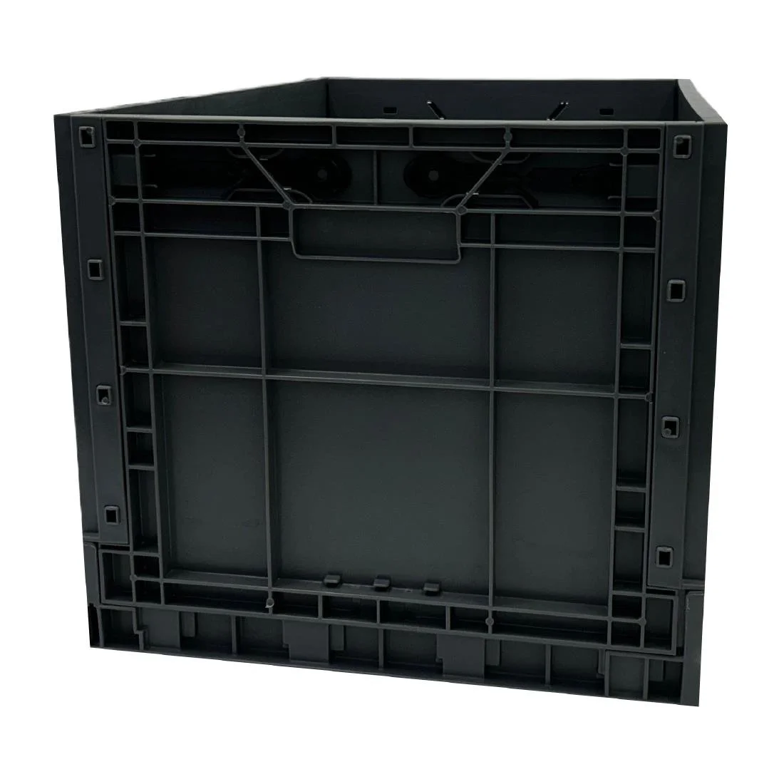 Vogue Plastic Folding Transport Storage Crate 594x396x353mm - Image 3