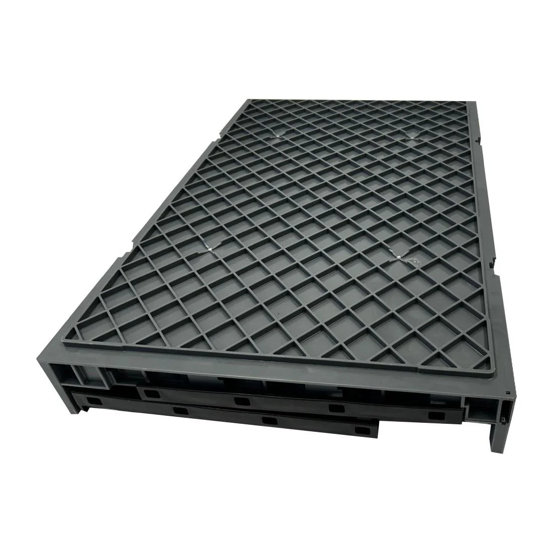 Vogue Plastic Folding Transport Storage Crate 594x396x353mm - Image 9