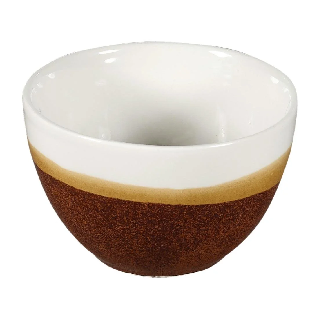 Churchill Monochrome Profile Open Sugar Bowls Cinnamon Brown 230ml (12 Pack)
