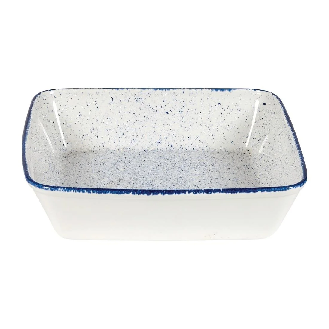 Churchill Stonecast Hints Square Baking Dishes Indigo Blue 250mm (6 Pack) - Image 2