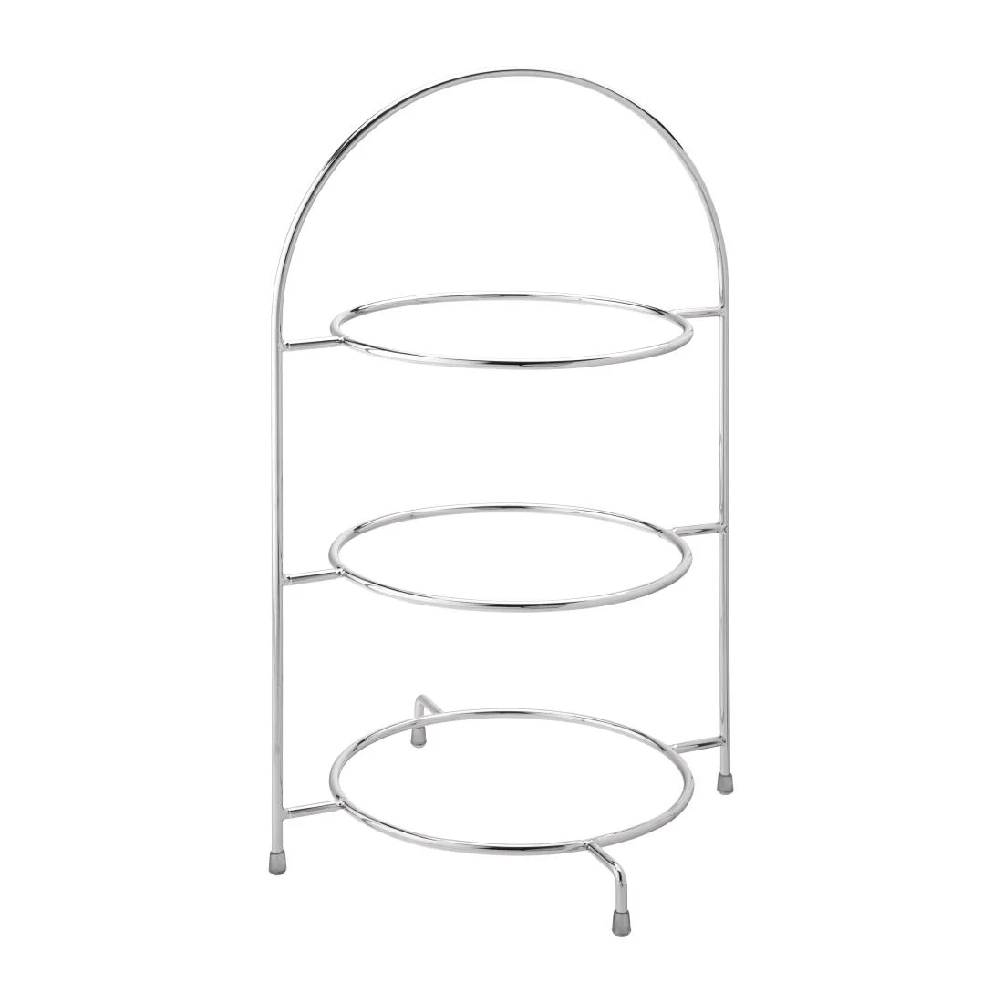 Utopia Chrome Three Tier Cake Stand 250mm