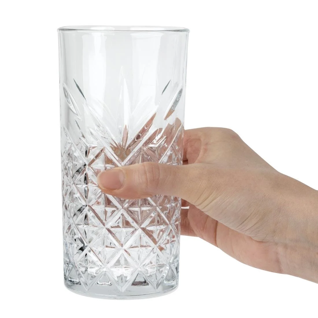 Pasabahce Timeless Vintage Long Drink Glasses 450ml (24 Pack) - Image 6