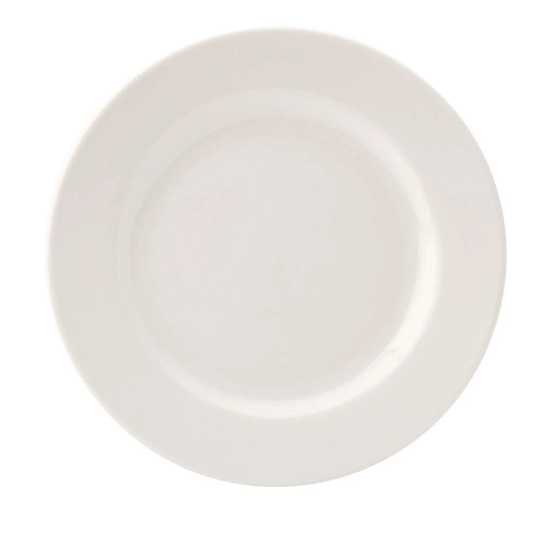 Utopia Pure White Wide Rim Plates 203mm (24 Pack)