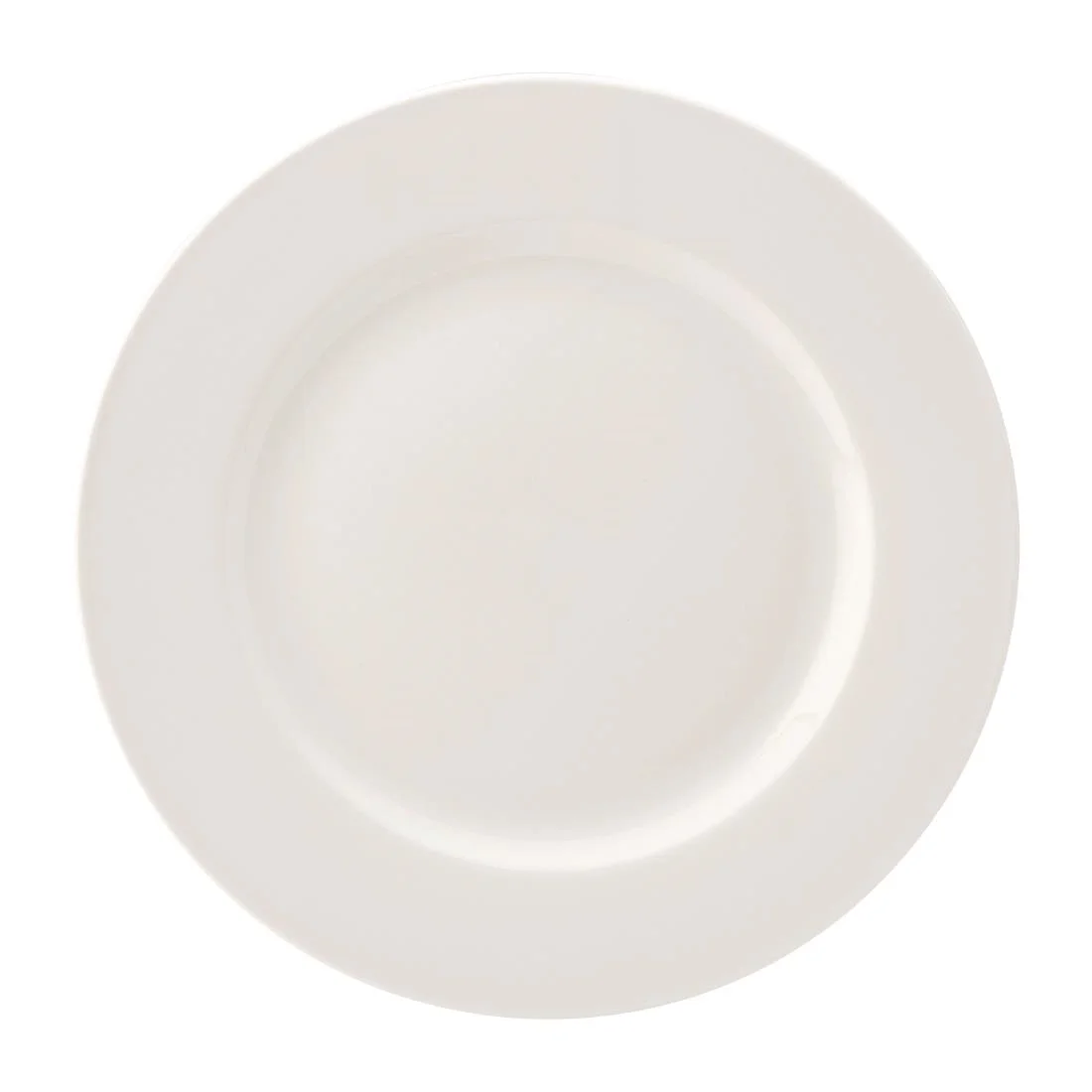Utopia Pure White Wide Rim Plates 290mm (18 Pack)
