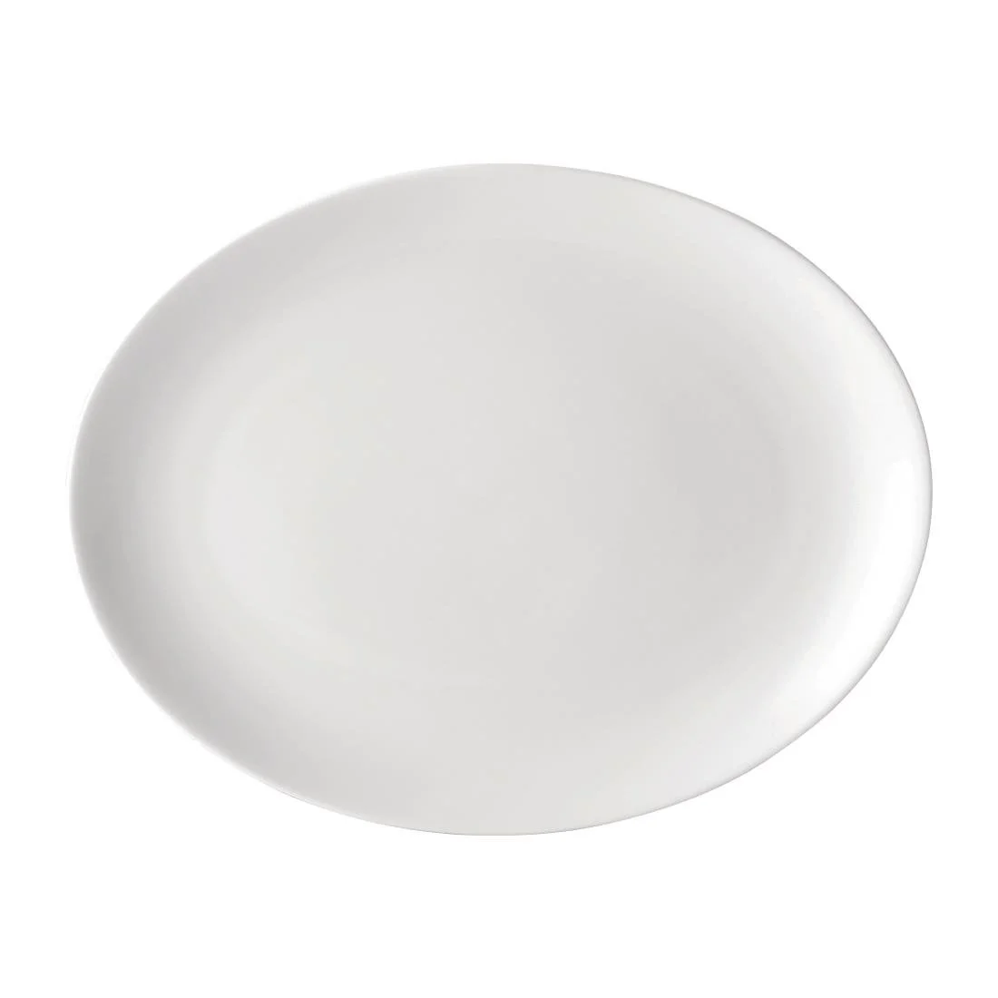 Utopia Pure White Oval Plates 250mm (24 Pack) - Image 2