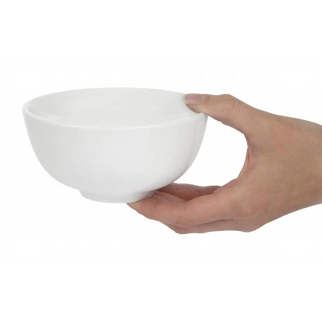 Utopia Pure White Rice Bowls 125mm (24 Pack) - Image 4