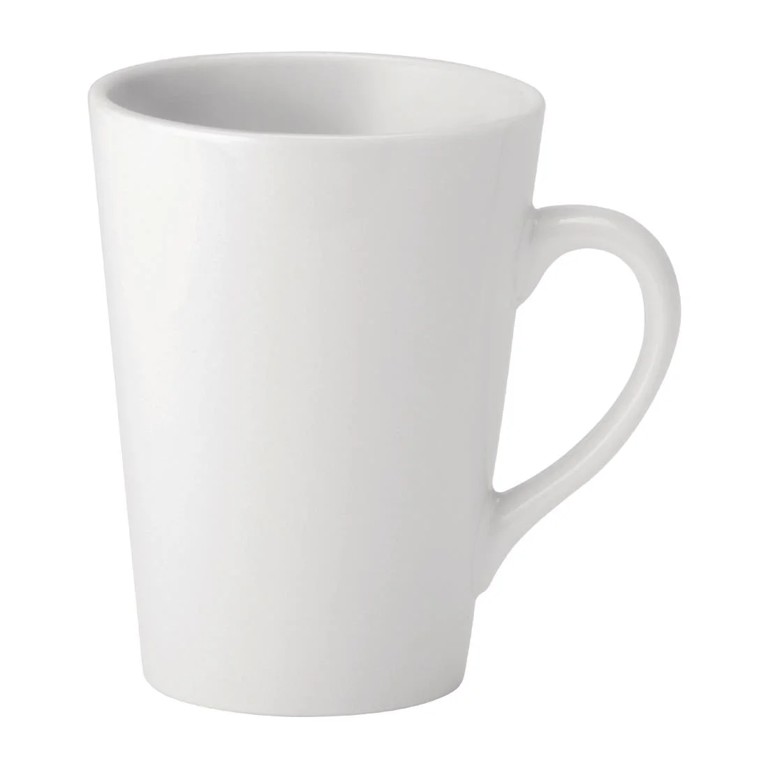 Utopia Pure White Latte Mugs 250ml (24 Pack)