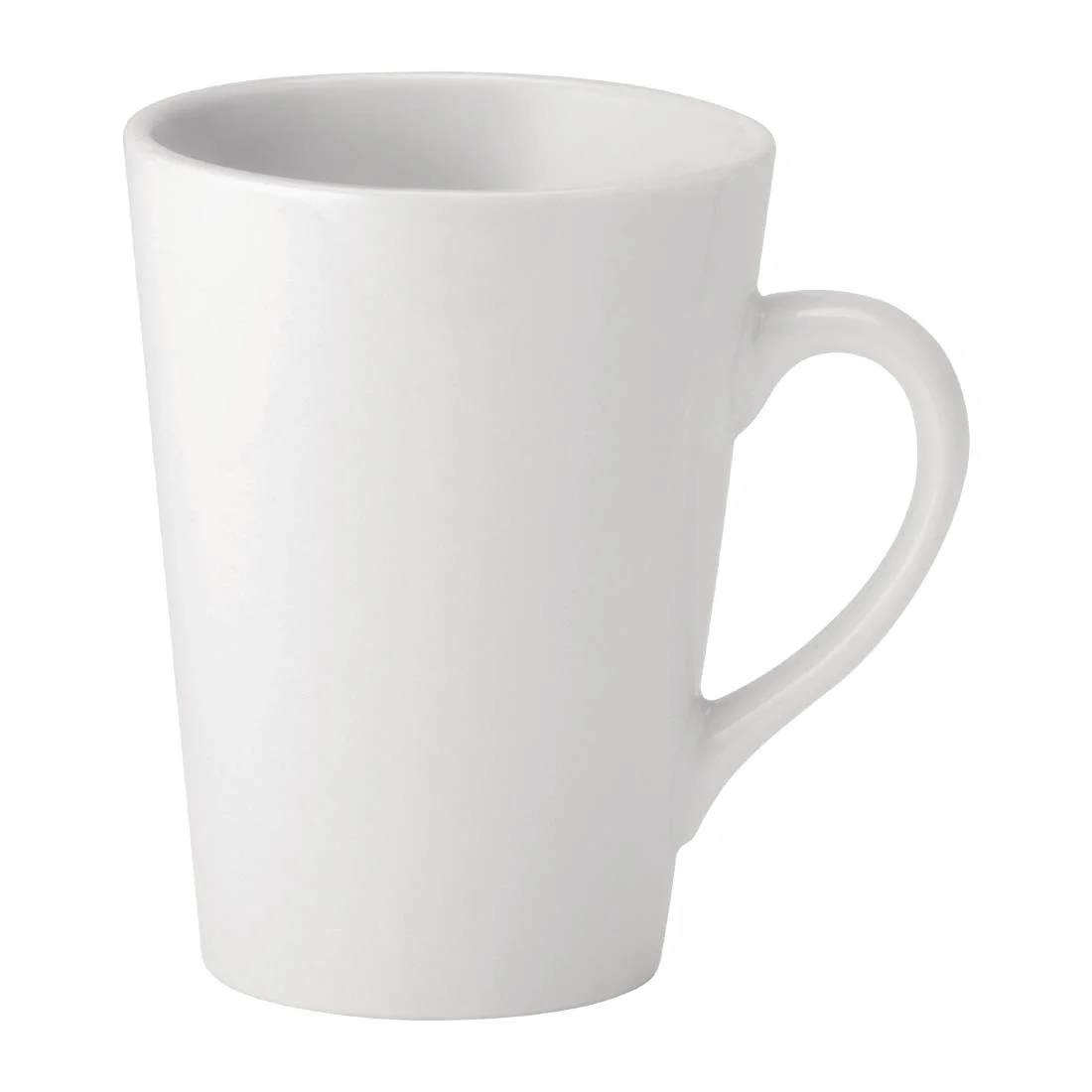 Utopia Pure White Latte Mugs 340ml (24 Pack)
