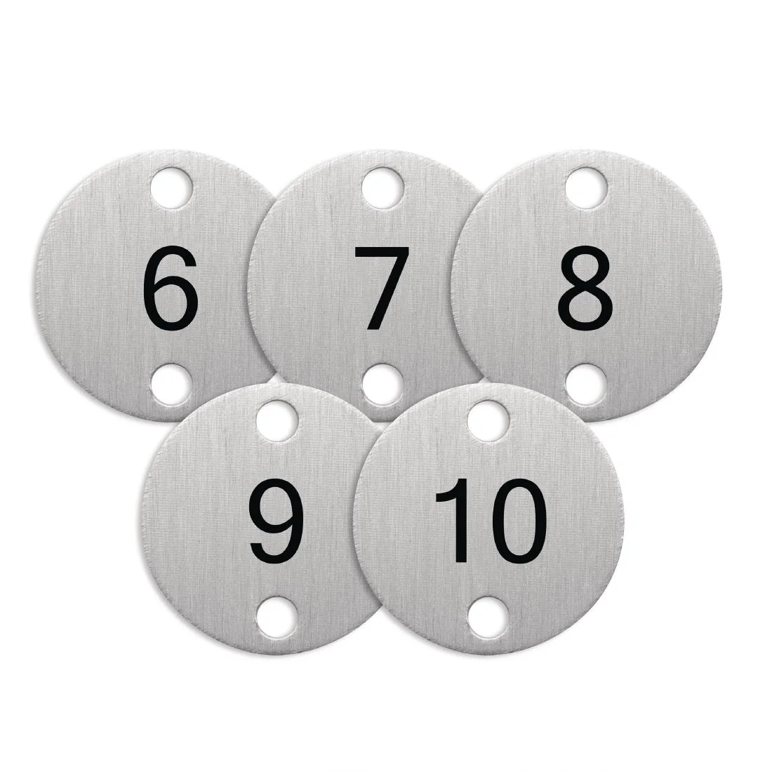 Olympia Table Numbers Silver (6-10) - Image 3