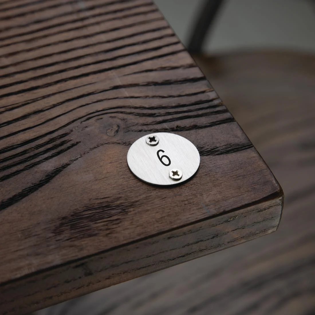 Olympia Table Numbers Silver (6-10) - Image 4