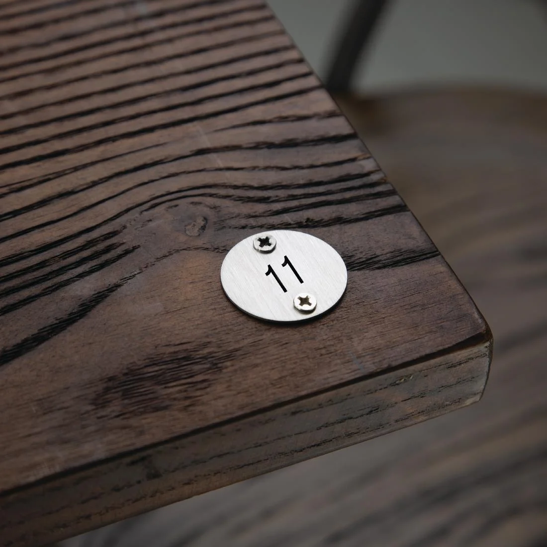 Olympia Table Numbers Silver (11-15) - Image 4