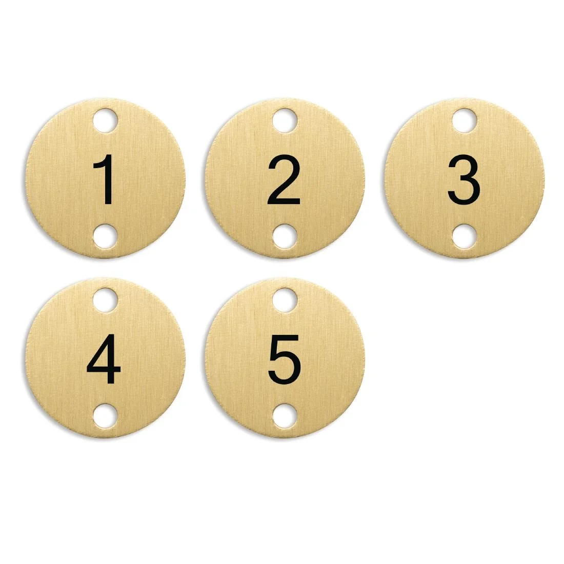 Olympia Table Numbers Bronze (1-5) - Image 2