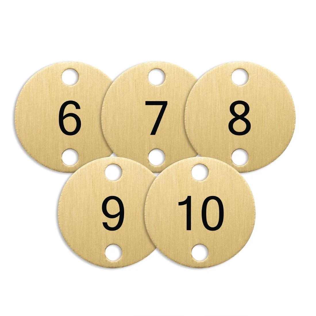 Olympia Table Numbers Bronze (6-10) - Image 3