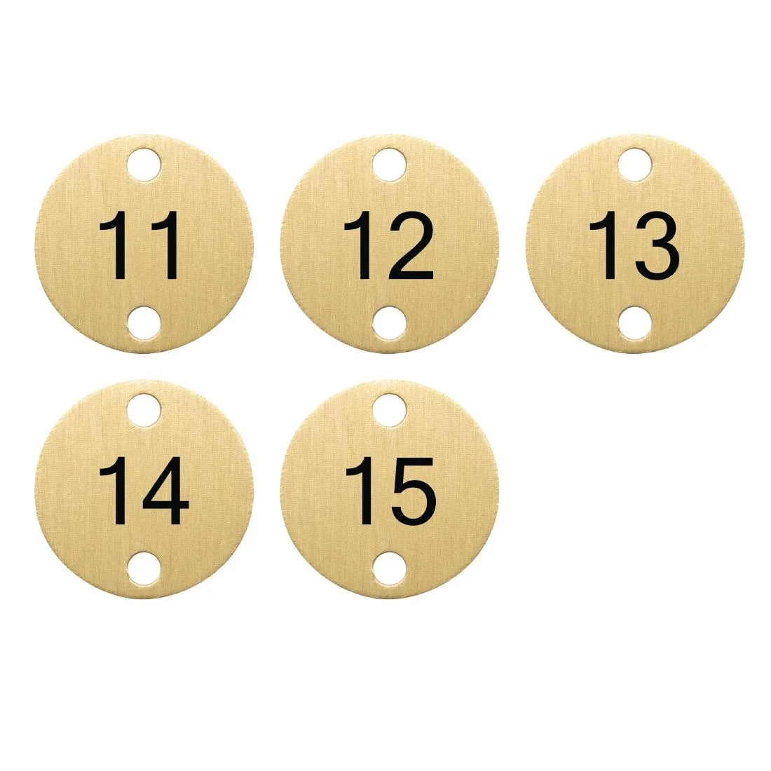 Olympia Table Numbers Bronze (11-15) - Image 2