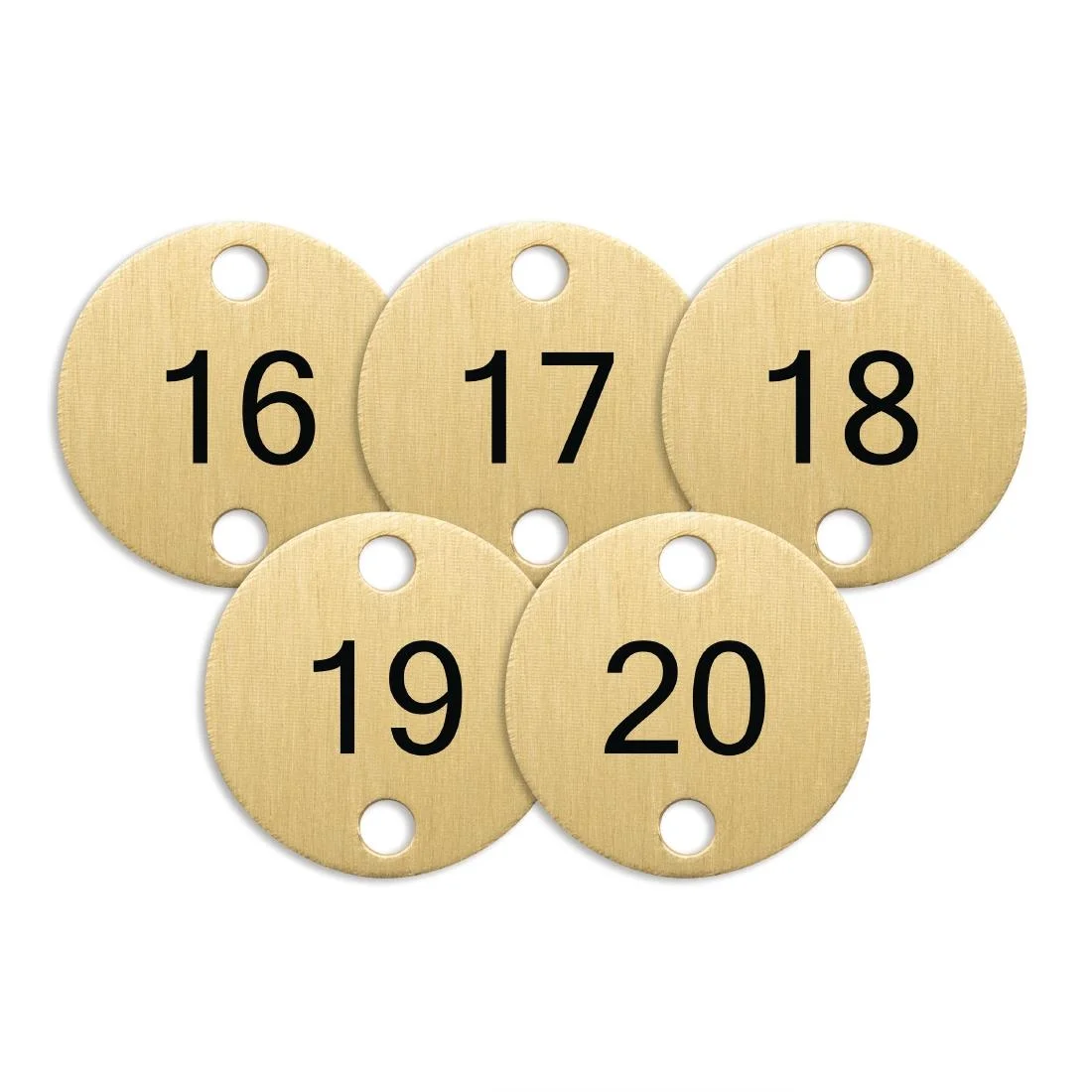 Olympia Table Numbers Bronze (16-20) - Image 3