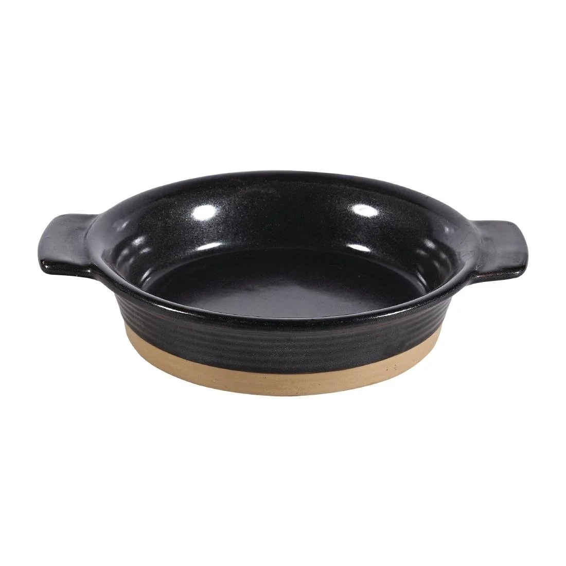 Churchill Black Igneous Stoneware Individual Dishes 120mm (6 Pack) - Image 3