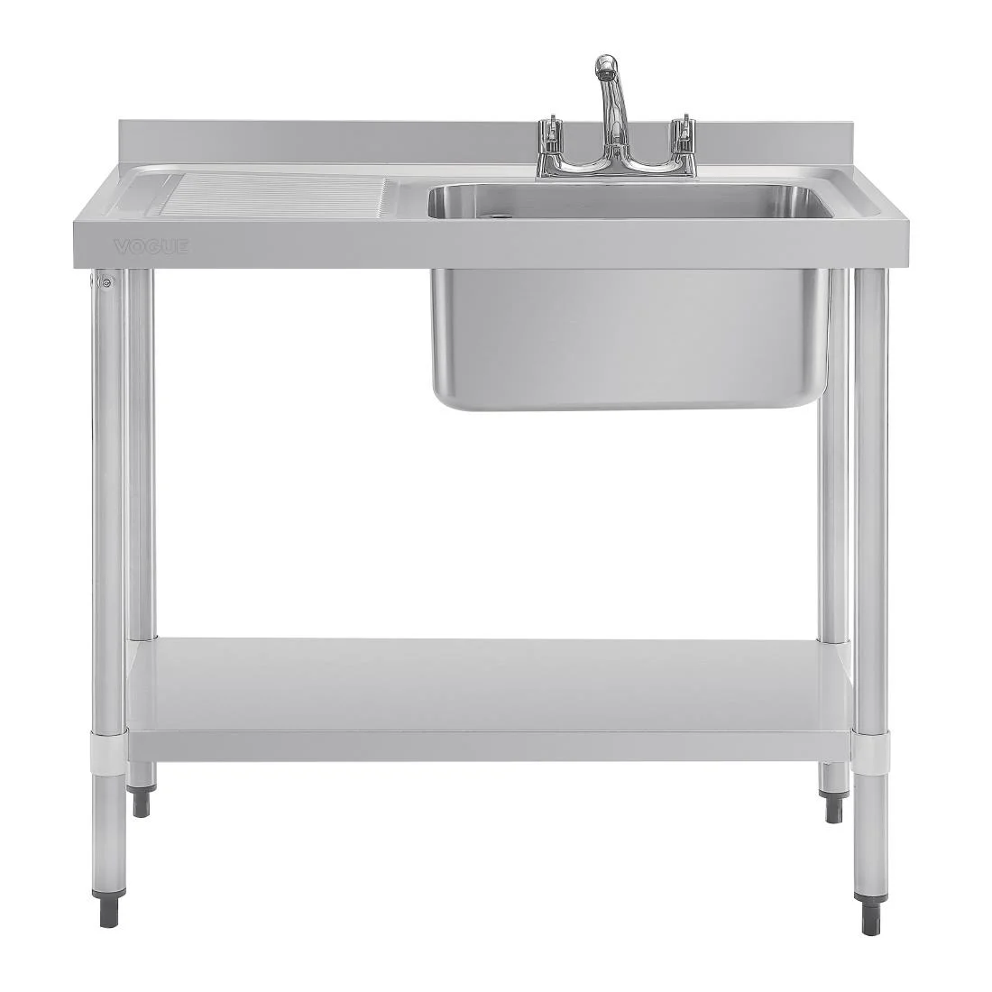Vogue Single Sink Left Hand Drainer - Image 2