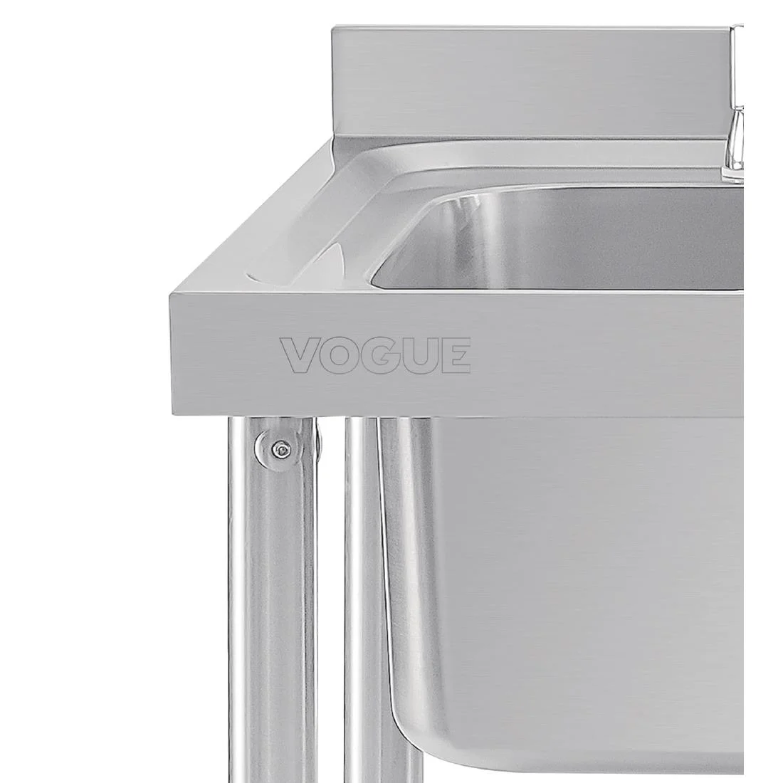 Vogue Single Sink Right Hand Drainer - Image 4