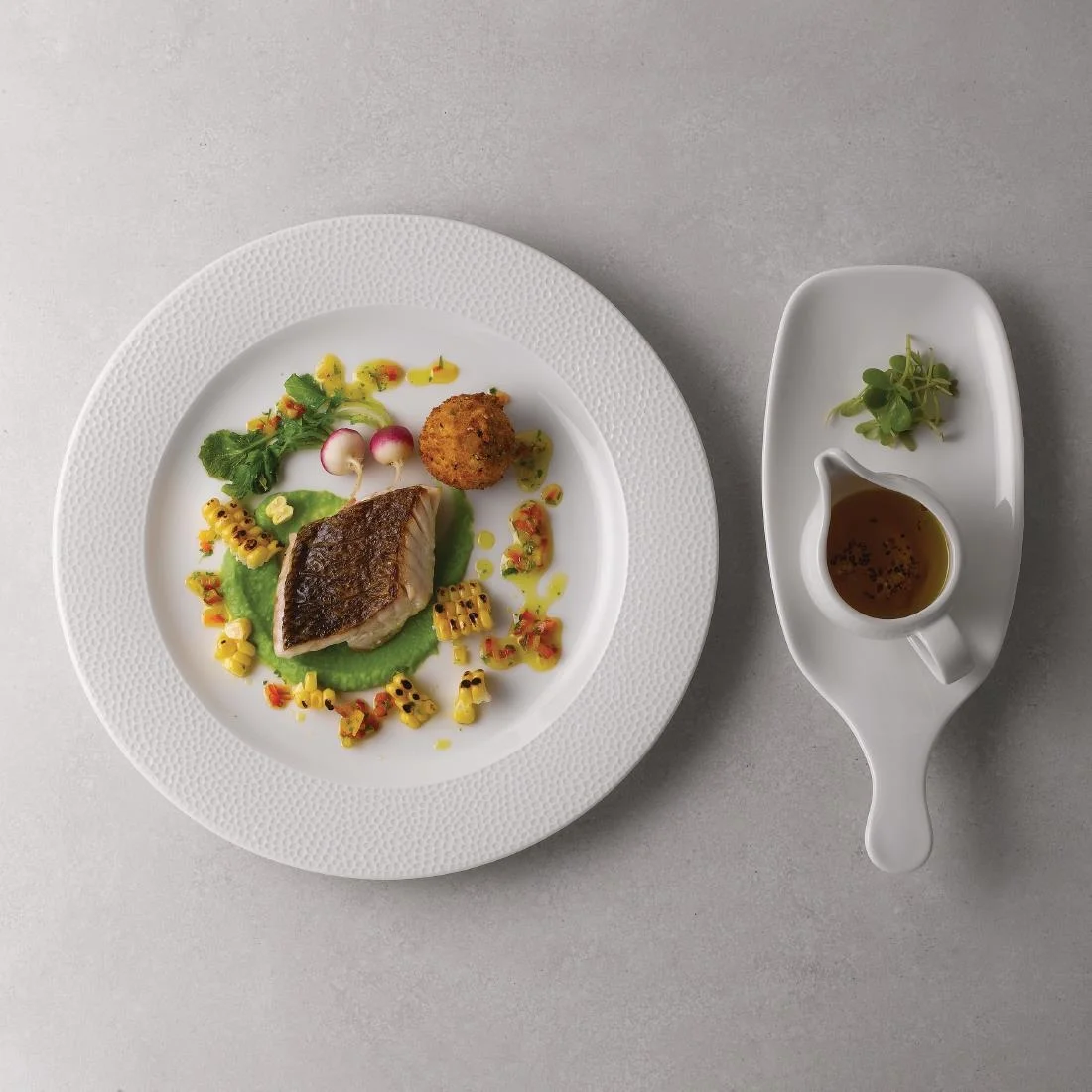 Churchill Isla Wide Rim Plates White 305mm (12 Pack) - Image 2