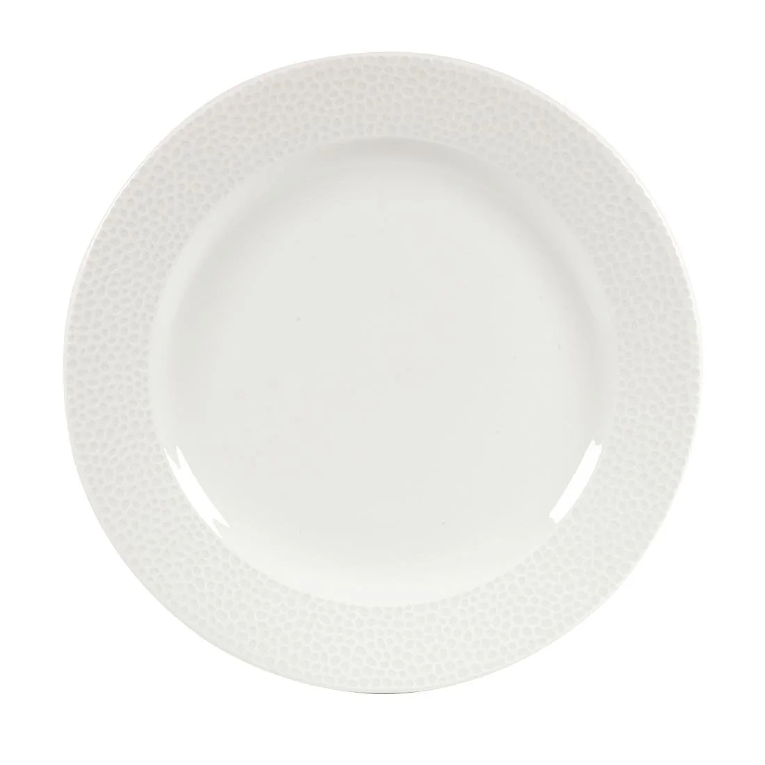 Churchill Isla Footed Plates White 261mm (12 Pack)