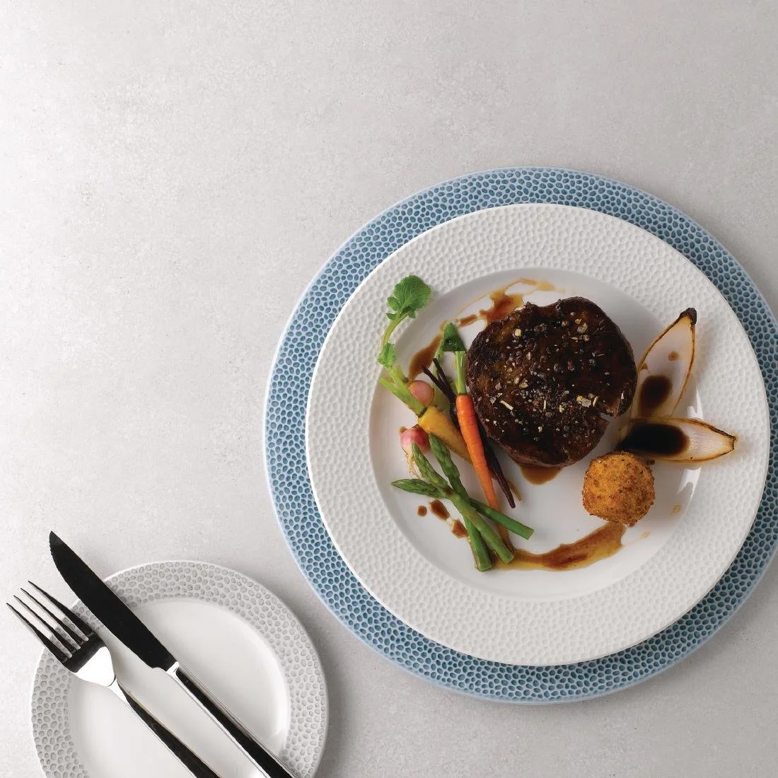 Churchill Isla Rimmed Soup White 249mm (12 Pack) - Image 3