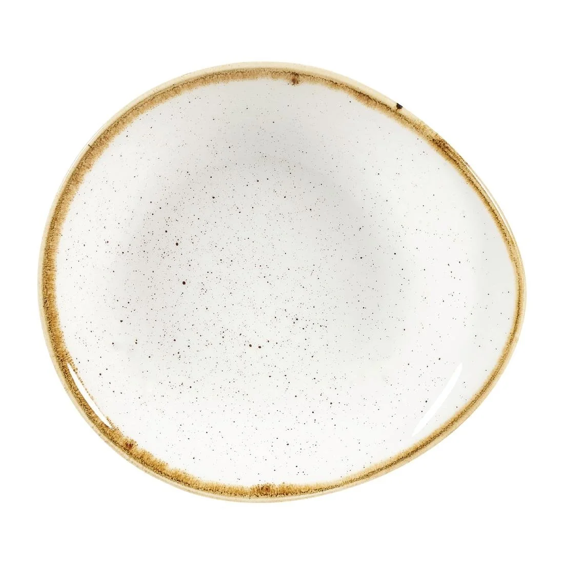 Churchill Stonecast Round Dishes Barley White 185mm (12 Pack) - Image 1