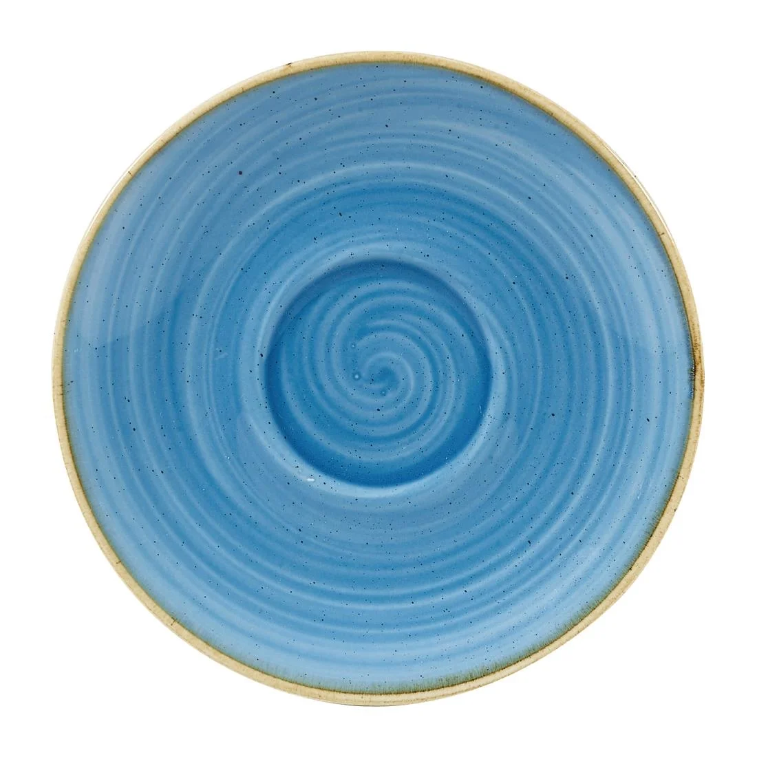 Churchill Stonecast Cappuccino Saucers Cornflower Blue 156mm (12 Pack)