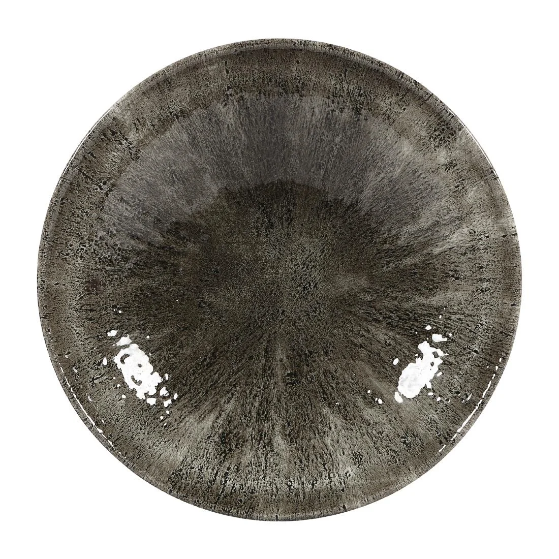 Churchill Stone Quartz Black Evolve Coupe Bowls 182mm (12 Pack)