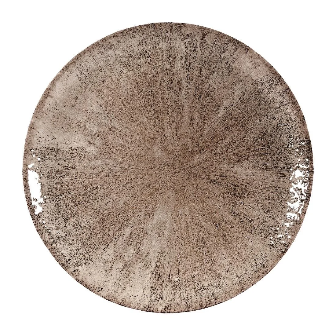 Churchill Stone Zircon Brown Evolve Coupe Plates 228mm (12 Pack)