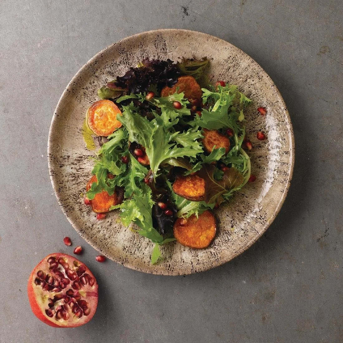 Churchill Stone Zircon Brown Evolve Coupe Plates 260mm (12 Pack) - Image 2