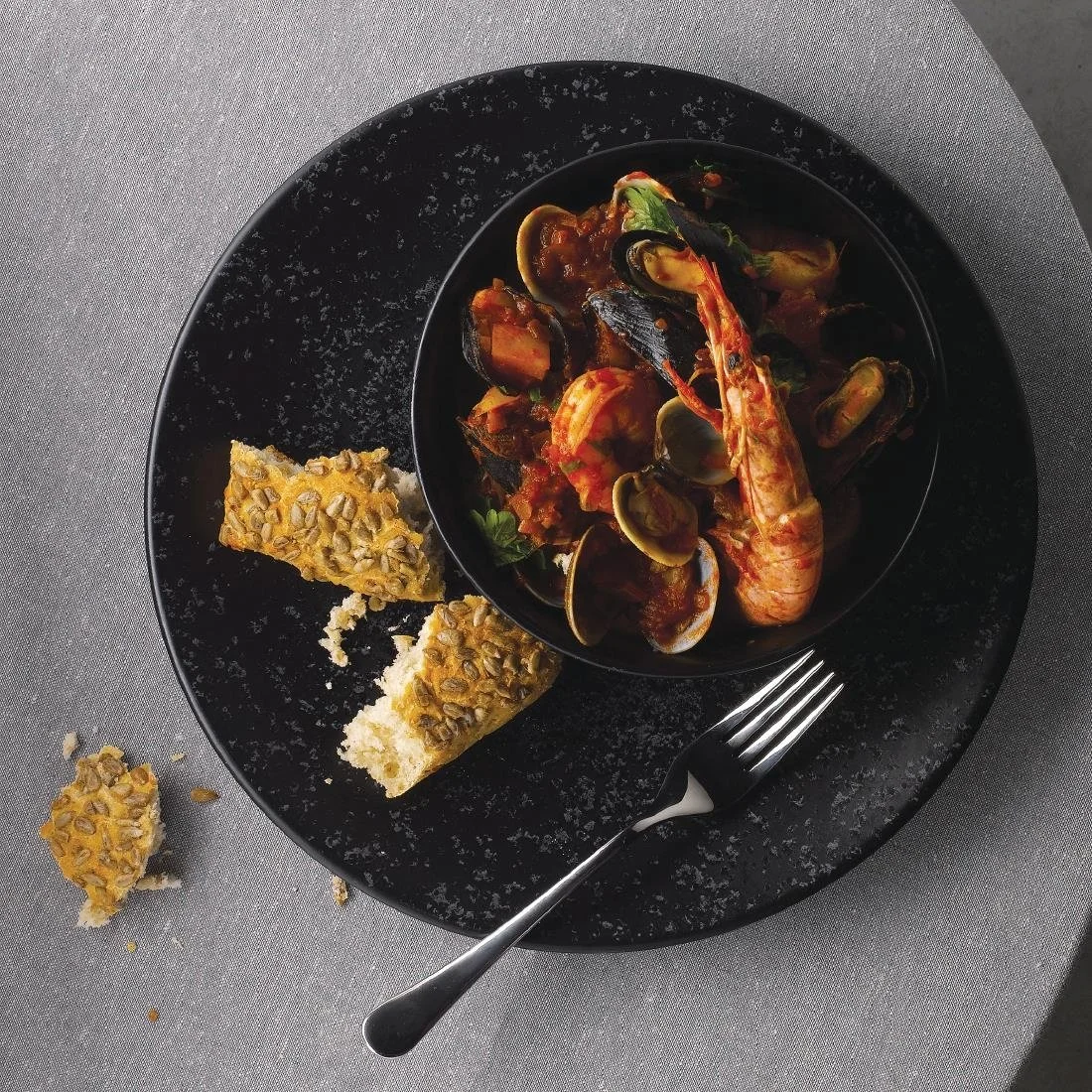 Churchill Menu Shades Caldera Ash Coupe Plates 270mm (6 Pack) - Image 5