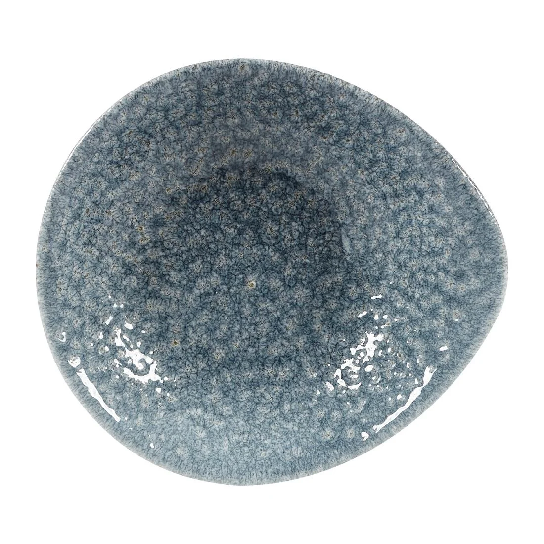 Churchill Raku Round Dishes Topaz Blue 160mm (12 Pack)