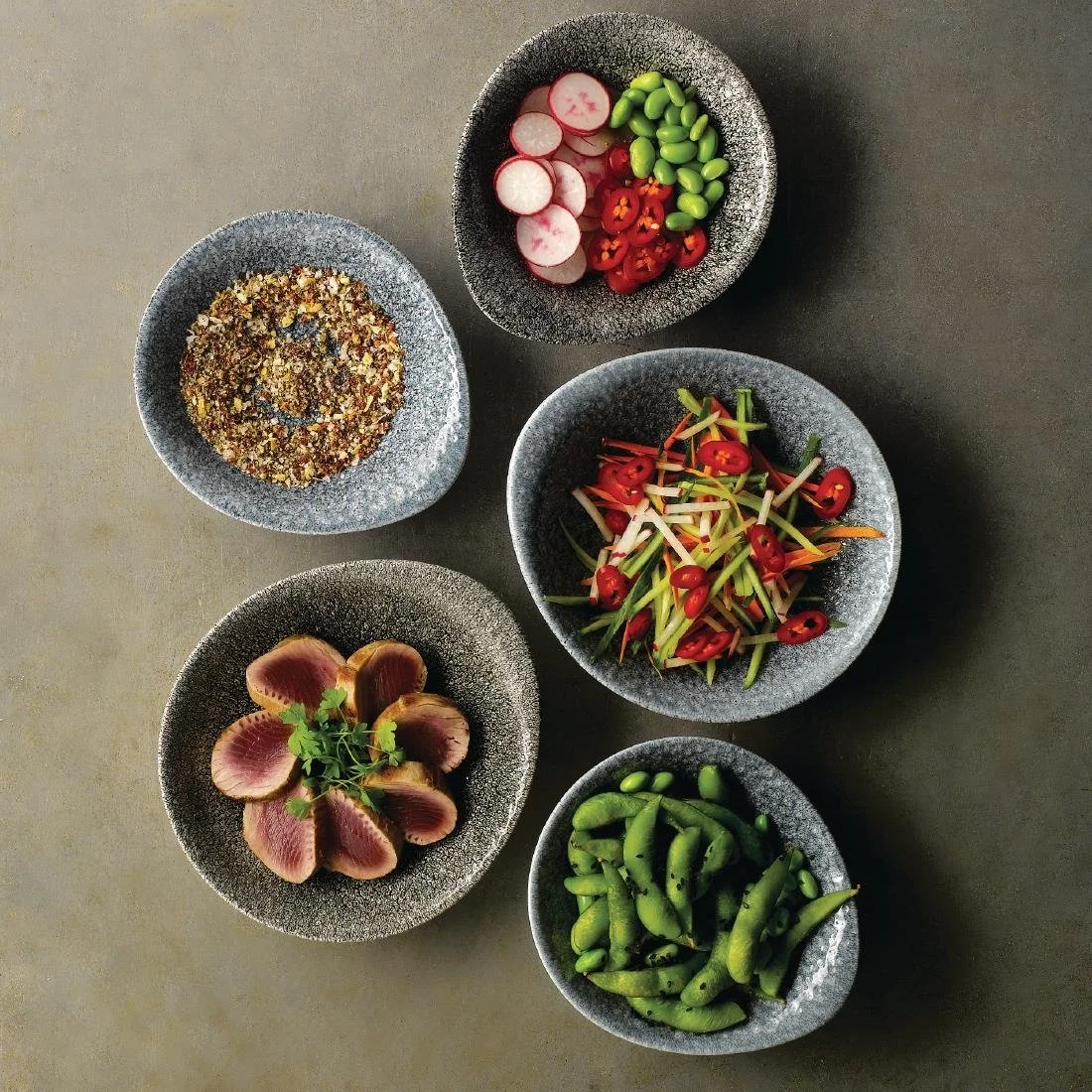 Churchill Raku Round Dishes Quartz Black 185mm (12 Pack) - Image 4