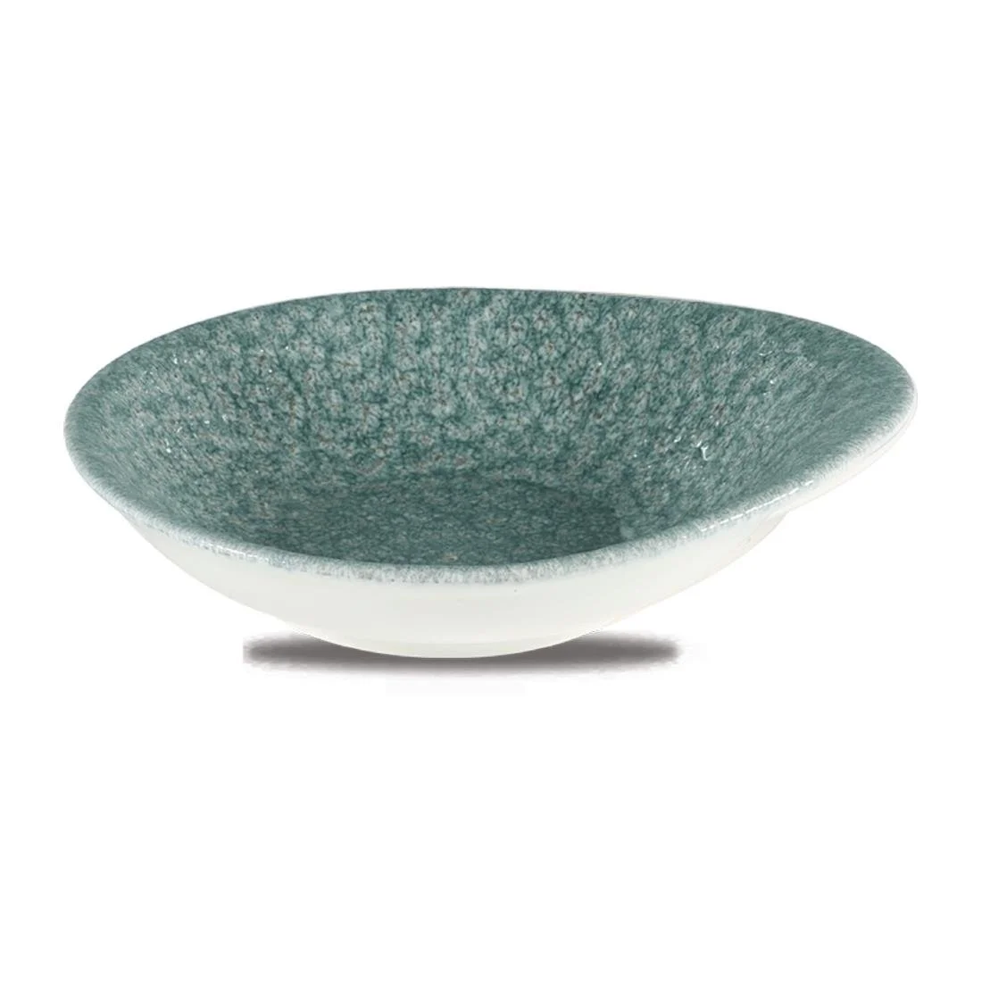 Churchill Raku Round Dishes Topaz Blue 185mm (12 Pack) - Image 3