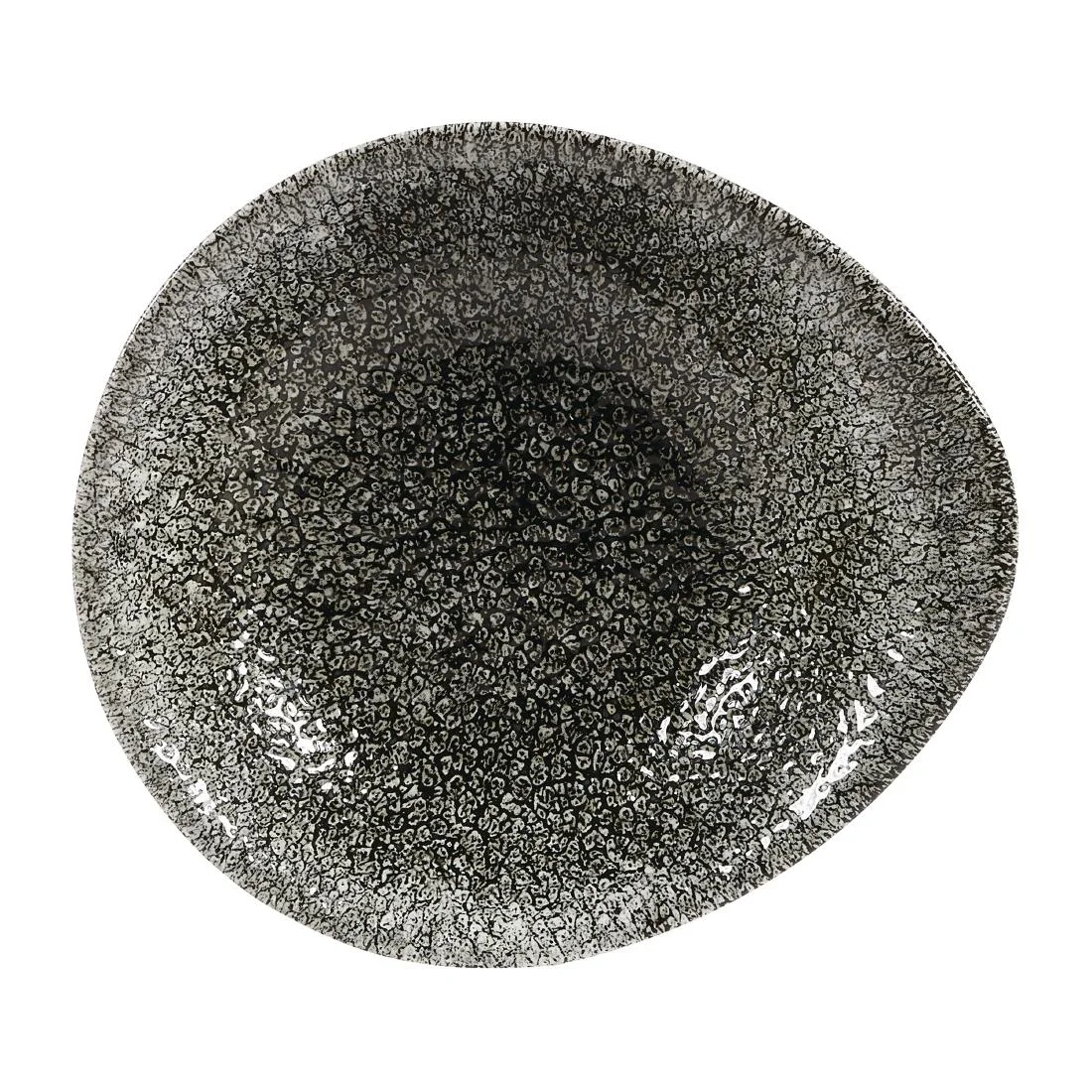 Churchill Raku Round Dishes Quartz Black 160mm (12 Pack) - Image 5