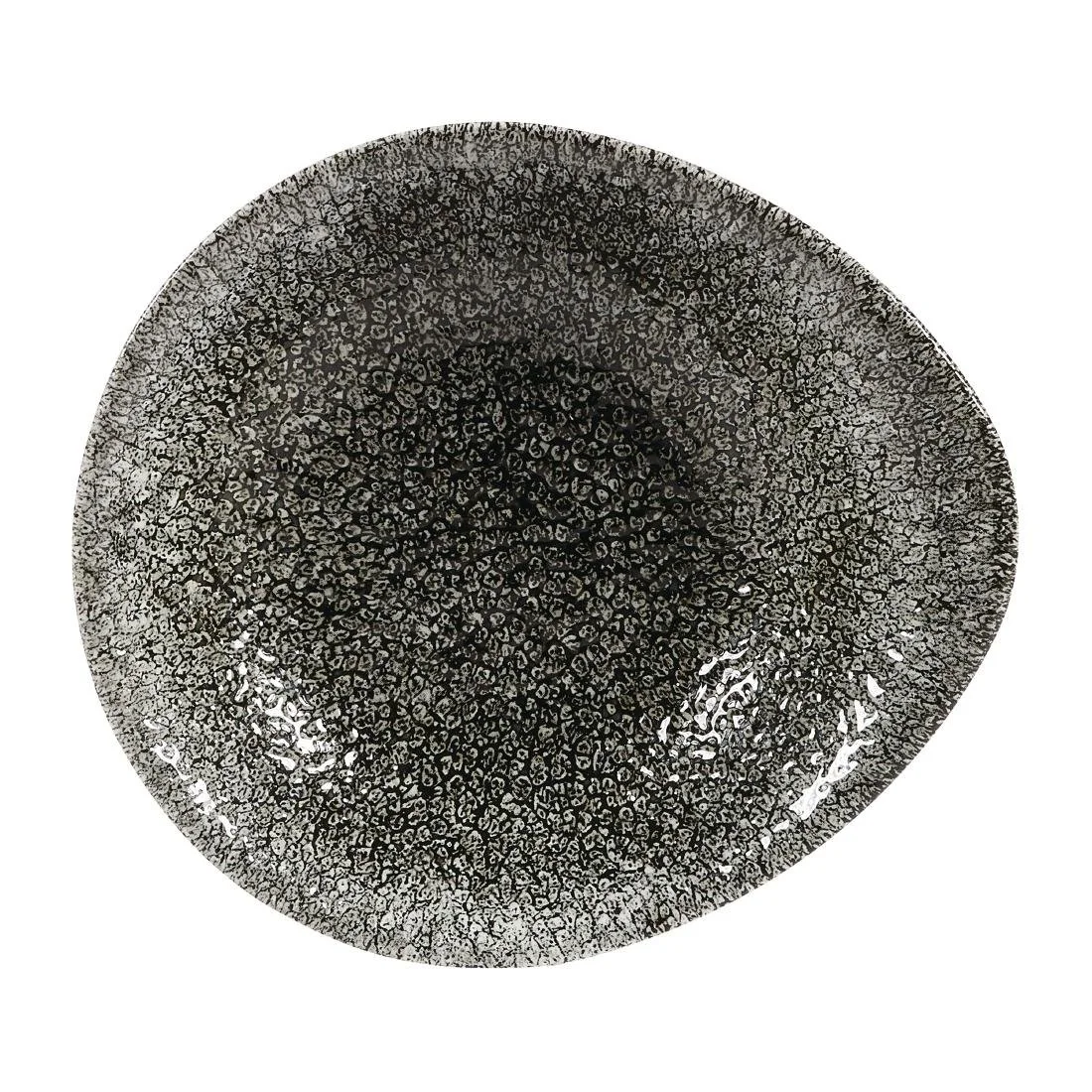 Churchill Raku Round Dishes Quartz Black 160mm (12 Pack) - Image 5
