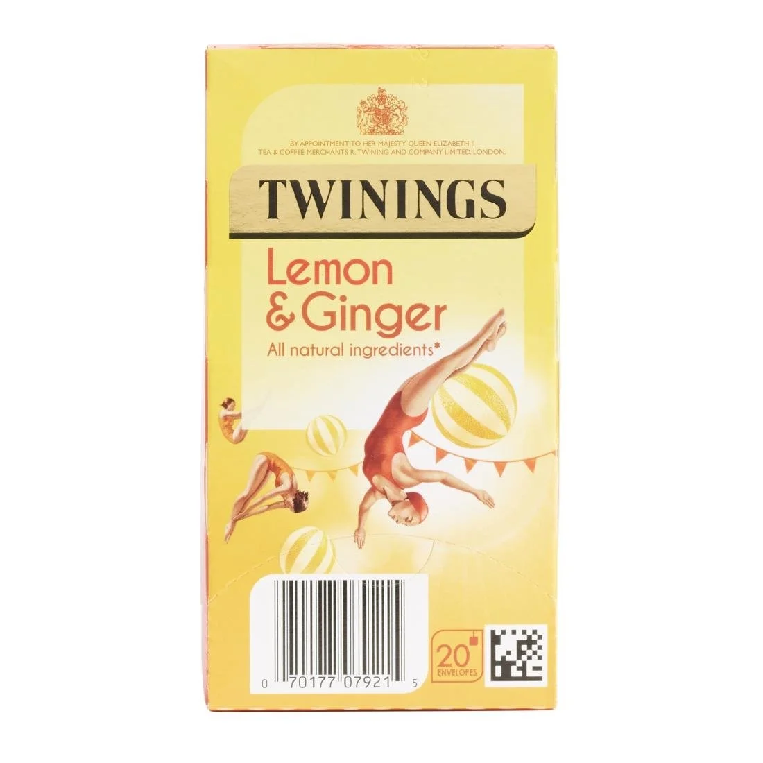 Twinings Lemon & Ginger Enveloped Tea Bags (240 Pack)