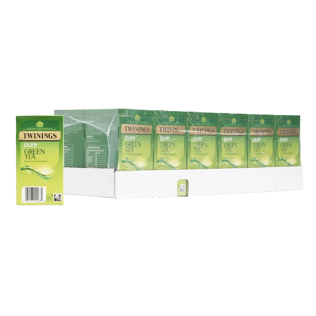 Twinings Pure Green Enveloped Tea Bags (12 packs of 20) - Image 3
