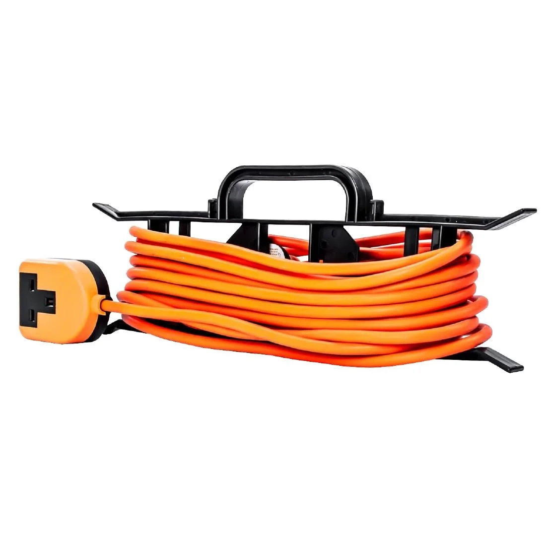 Status Heavy Duty Extention Socket Lead with Orange Plug 10m - Image 3